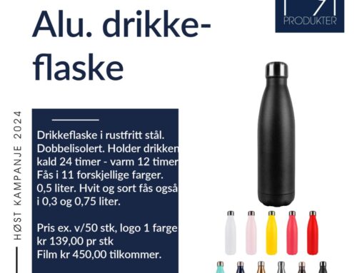 Alu drikkeflaske