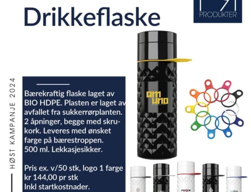 Kul plastdrikkeflaske